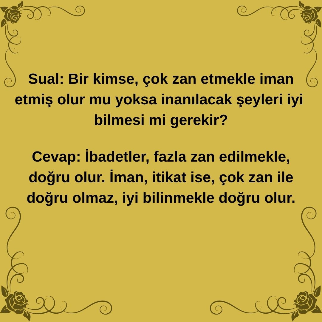 Dini Sual-Cevap (1)